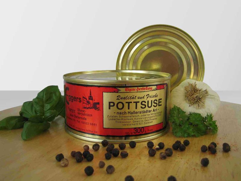 Pottsuse aus der Dose – Harzer Wurstwaren Eggers